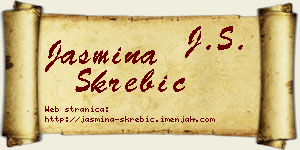 Jasmina Škrebić vizit kartica